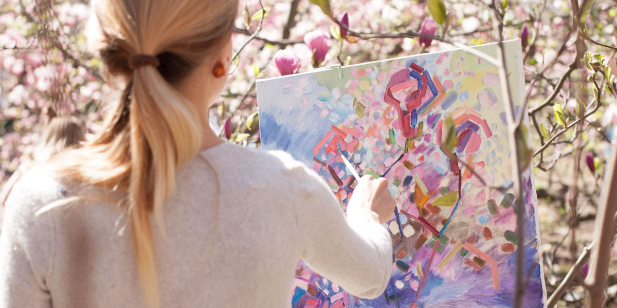 We bring the fun of creating art to your home and your party.